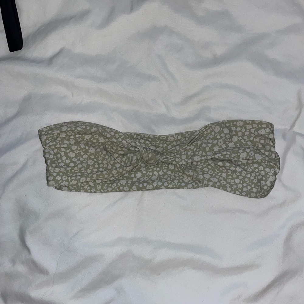 Stone fox swim strapless bikini top